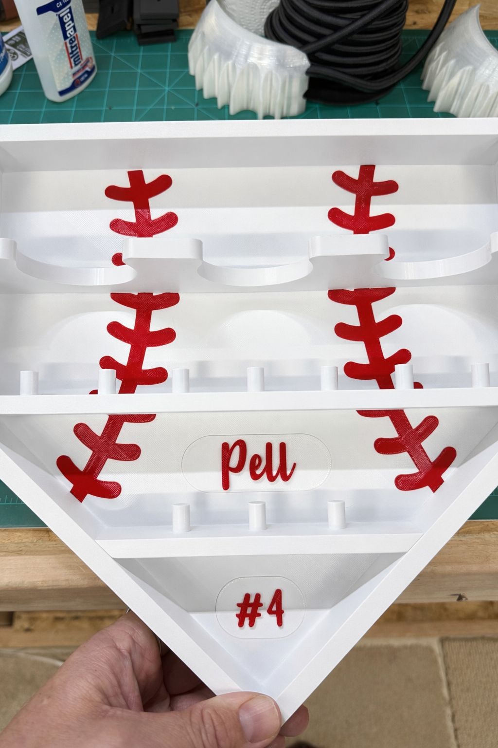 Baseball Championship Ring / Ball Display