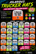 Hilarious trucker hats product options