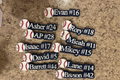 Custom Baseball Bag Tags
