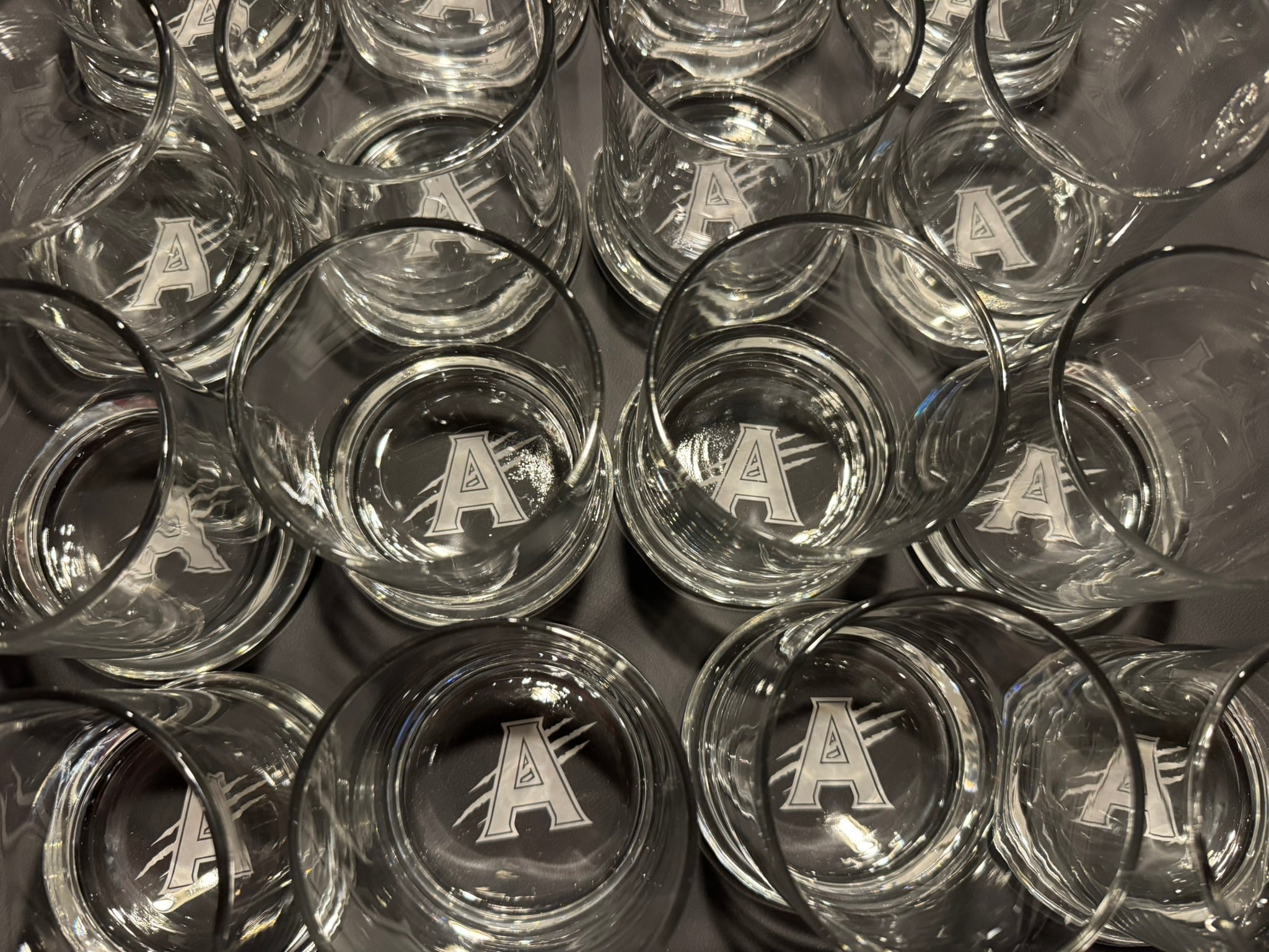 Personalized Laser Engraved Bourbon Bottle & Glasses Set