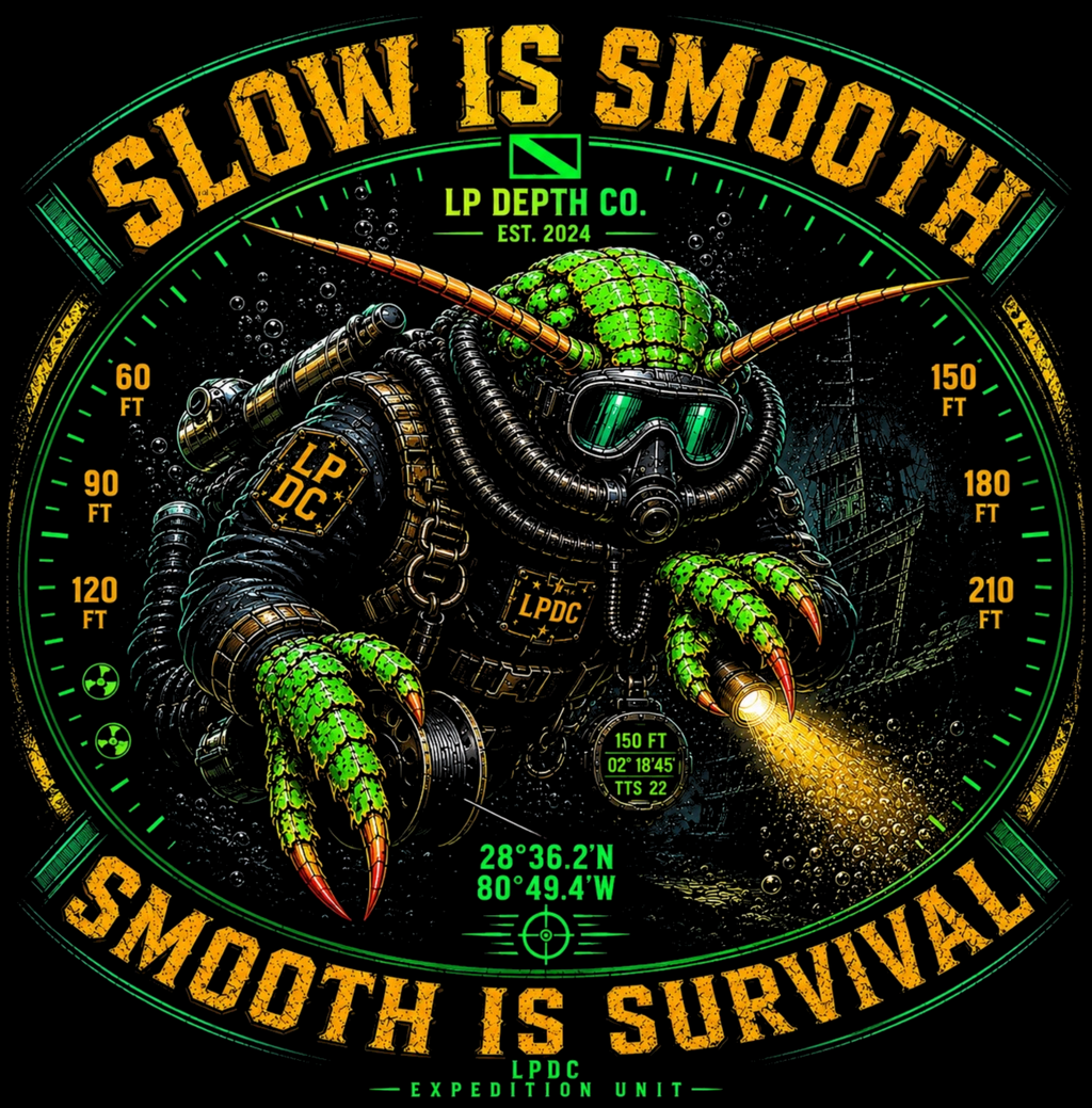 Slow is Smooth Smooth is Survival LP Depth Co artwork