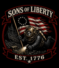 Sons of Liberty EST 1776 LP Depth Co artwork