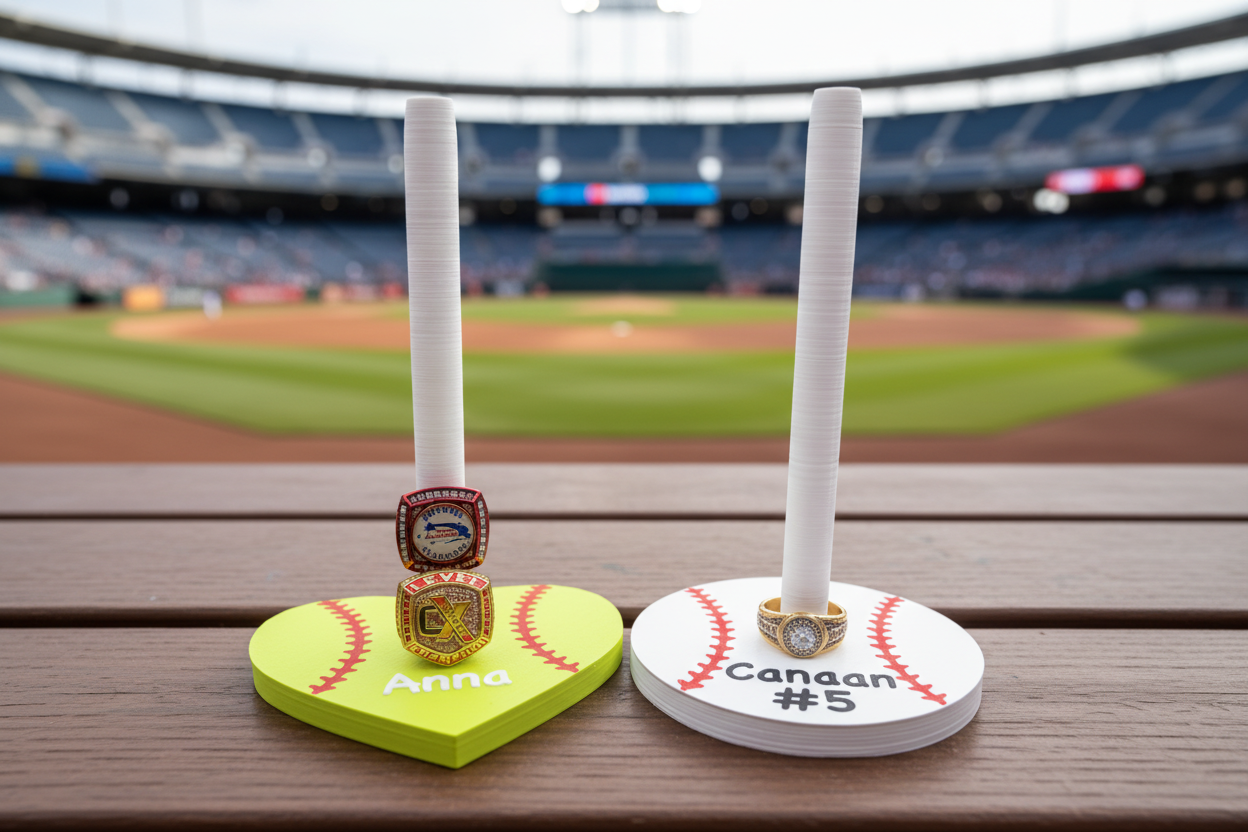Baseball Ring Holders - Sports Style